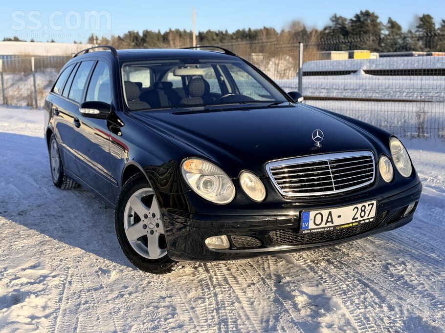 Mercedes Benz E270 2.7Cdi 130kw-176z. s ar manuālo pārnesumkārbu. Veikta pār