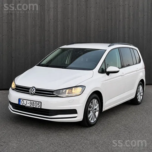 Volkswagen Touran Automāts Priekšējā loga apsilde Parkingi Na