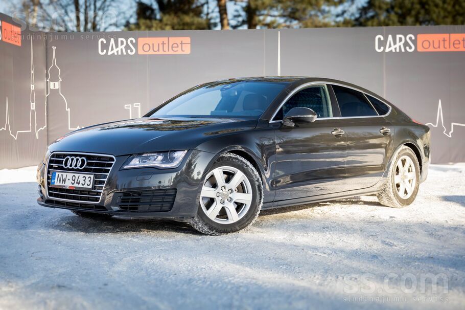 Audi A7 ar 3.0 litru dizeļdzinēju un automātisko transmisiju. 180kw.
-Q