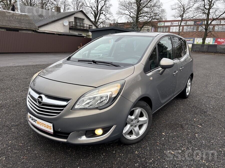 Opel Opel Meriva. Facelift. Jaunā TA pēc jauniem noteik