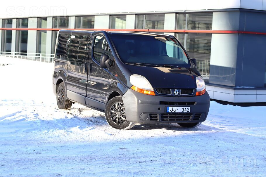 Renault Renault Trafic, 9 sēdvietas, 2.5 dīzelis. 