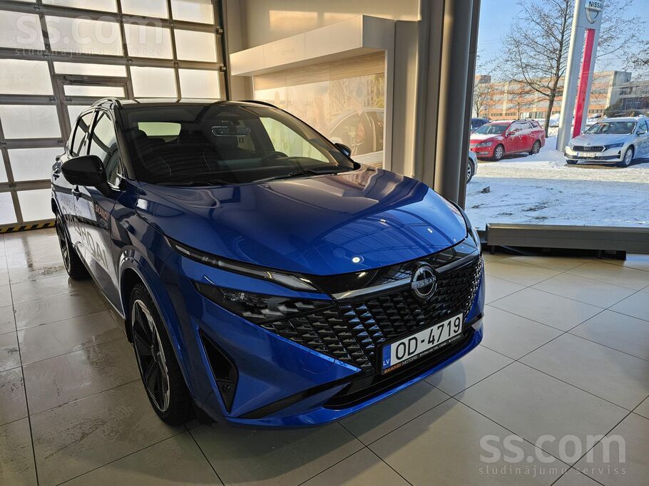 Auto salons Liepājā piedāvā.
Demo automašīnu
Nissan Qashqai 1.3 Mhev