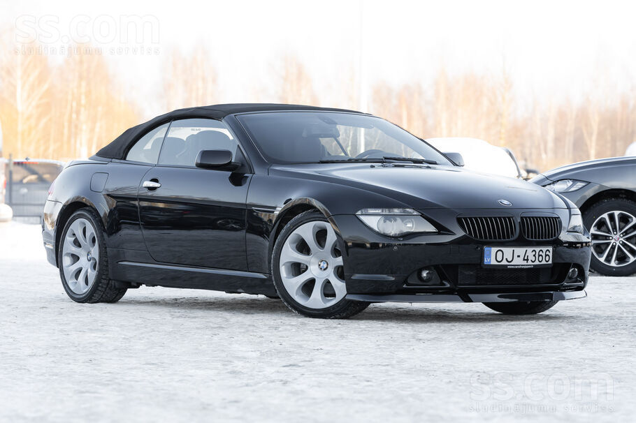 Pārdod BMW 645 kabriolets, 2004.gads benzīns 4.4 L, 245 kw, 333Zs, tikko izi
