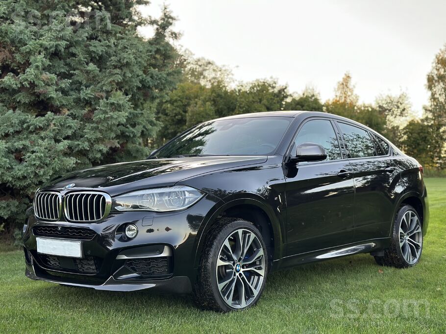 BMW BMW X6 M50D pirkts jauns Latvijā, lietots tikai va