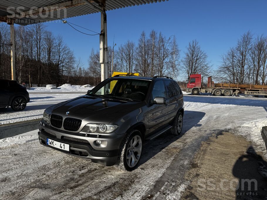 BMW Pārdodu savu BMW X5 E53 ar 3.0D 160kw dzinēju un a