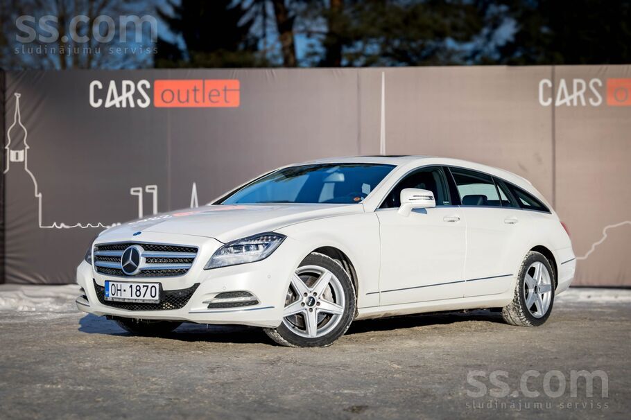 Mercedes Benz Cls 350 ar 3.0 litru dizeļdzinēju un automātisko transmisiju.