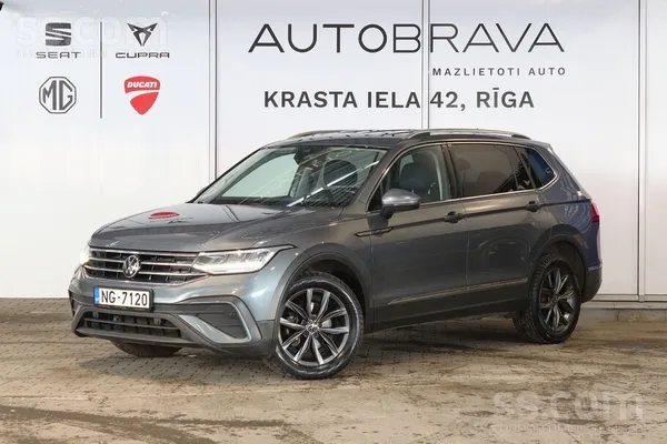 Volkswagen Piedāvājam VW Tiguan Allspace. 2.0 dīzeļa dzinējs.