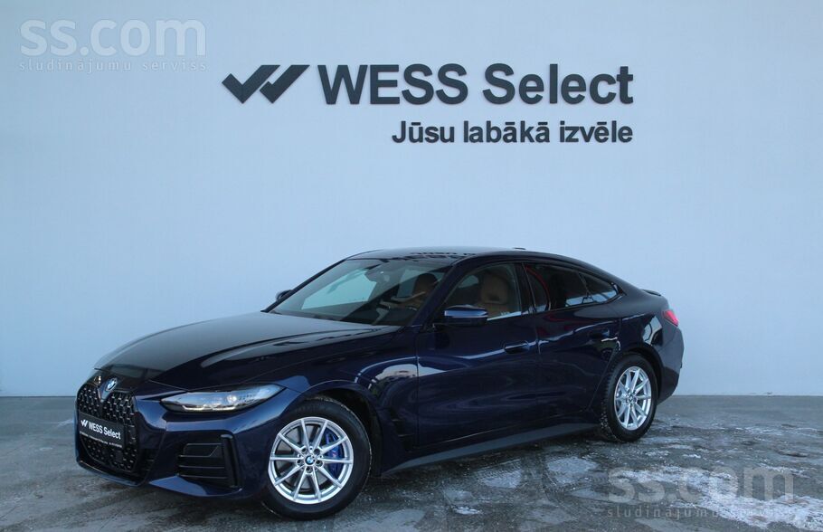 BMW 430i / 2022.g. / 53 927 Km
Krāsa: Tansanitblau II Metallic
M Sport