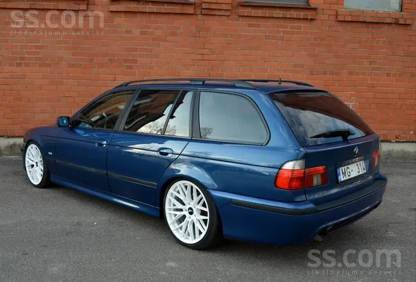 BMW Izskatīgs, sakarīgs BMW E60, Tikko izieta jauna TA