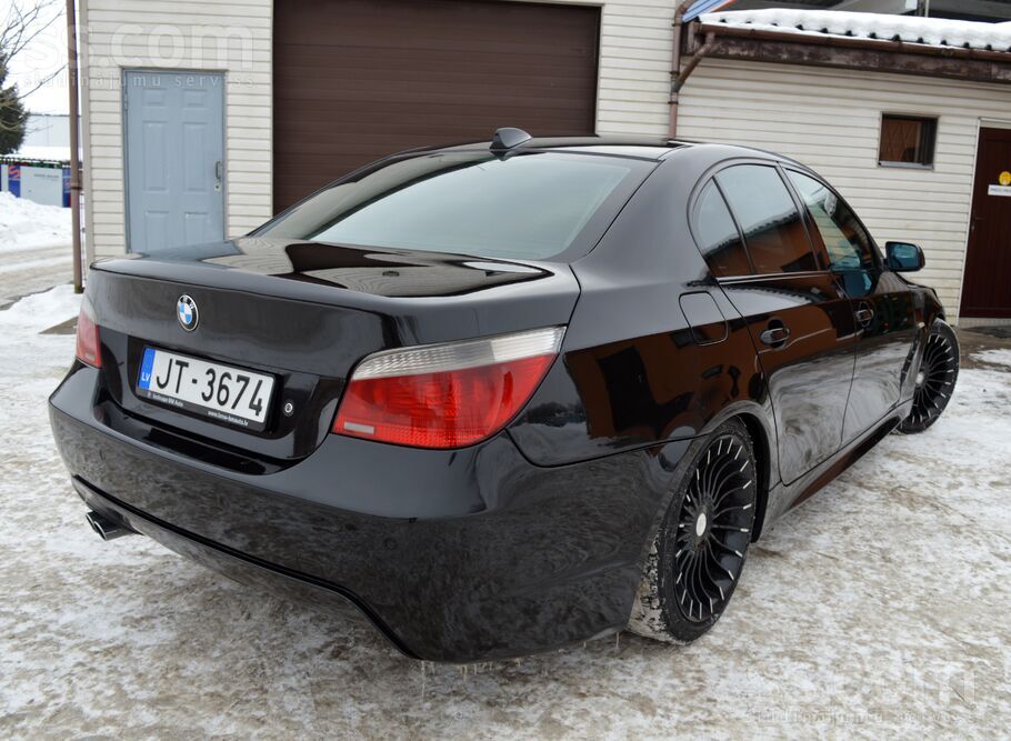 BMW Izskatīgs, sakarīgs BMW E60, Tikko izieta jauna TA