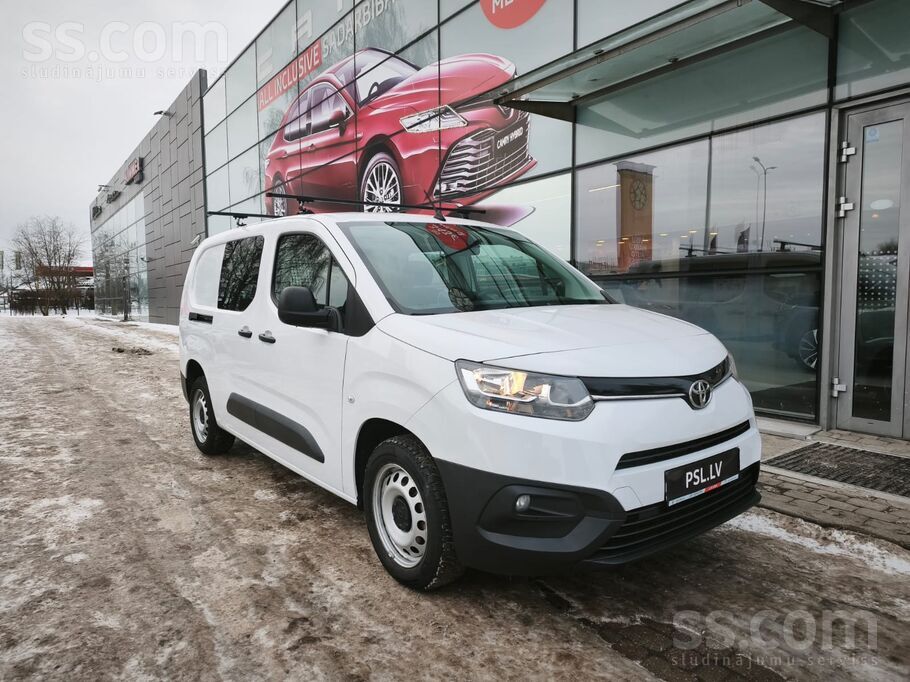 Toyota Proace City 1.5D Professional Crew Cab M/t, 5 sēdv