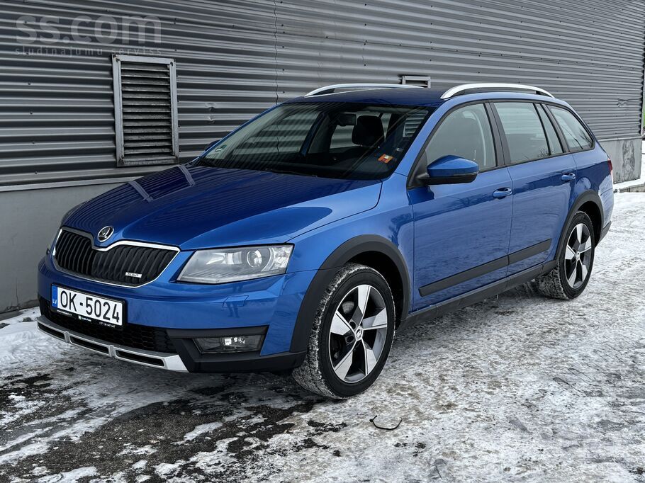 Skoda Škoda Octavia Scout 4x4 2.0Tdi 110kw/150zs ar 6.āt