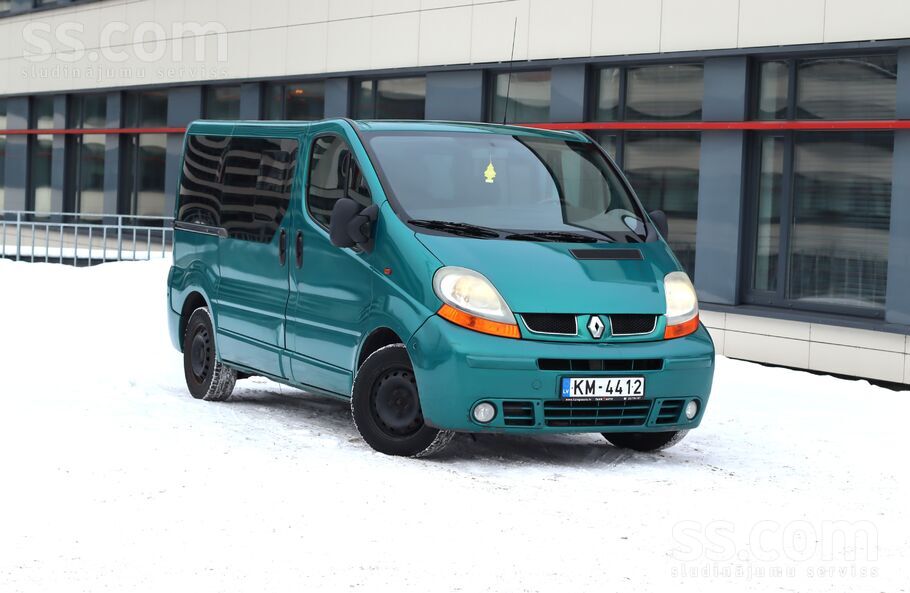 Renault Renault Trafic, 9 sēdvietas, 2.5 dīzelis. 