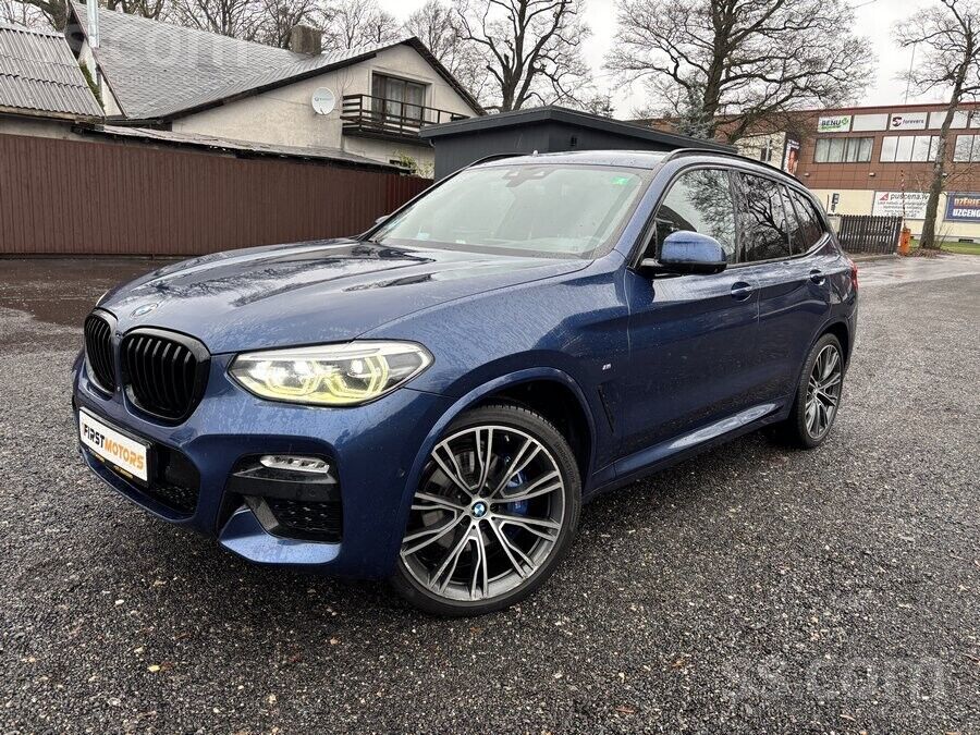BMW BMW X3, M-pakotne, Exclusive. 195 kw/265 z. s. Iev