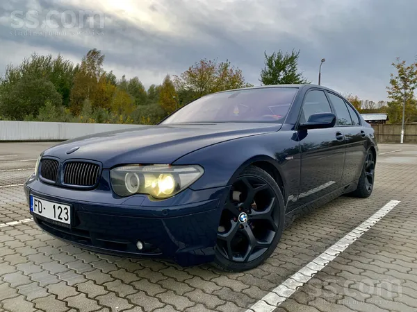 BMW BMW 730d E65 BMW Individual – tehniski labā stāvok