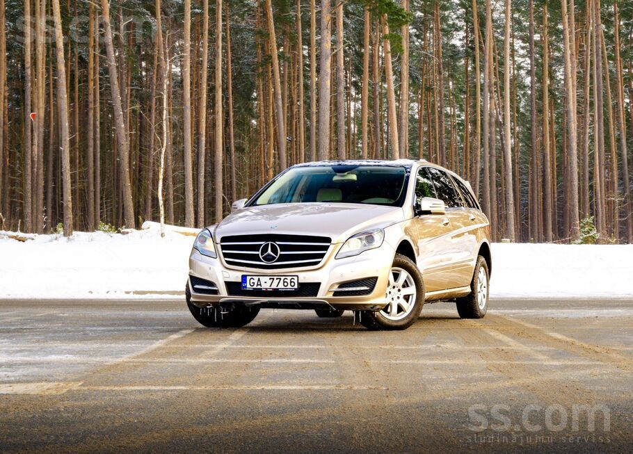 Mercedes Benz R 320 4Matic 3.0l dīzelis. 165Kw
Tehniskā apskate derīga līdz