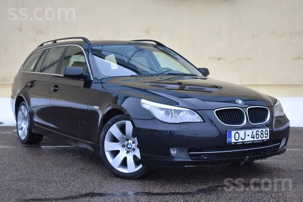 BMW BMW 520 (2007.g) Melna met. 