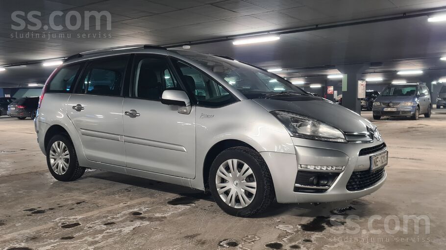C4 Grand Picasso,
Tika 146 t. km. noskrēiens,
7 vietas
2011.g. ,
Ekon