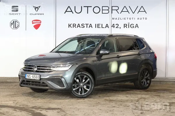 Volkswagen Piedāvājam VW Tiguan Allspace. 2.0 dīzeļa dzinējs.