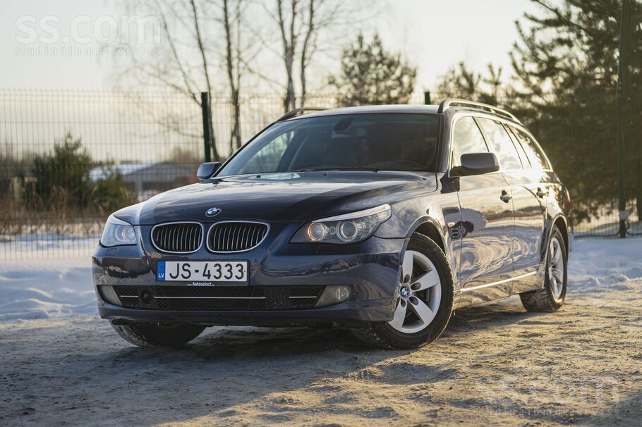 BMW BMW 525, 2008. gada. 3.0l dīzelis, automāts. 
