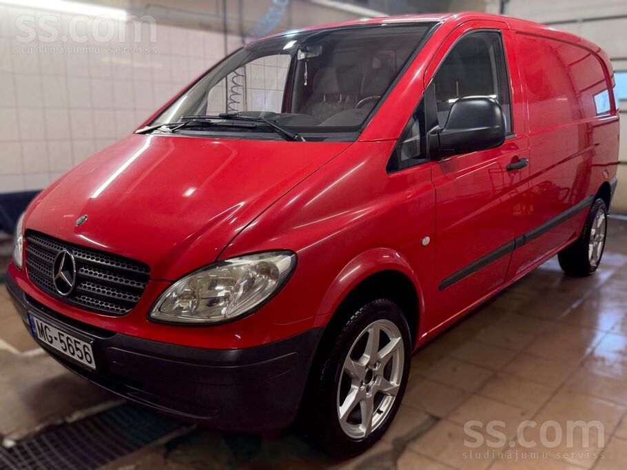 Mercedes-Benz Vito ar 2.2 dīzeļdzinēju (116 Zs) praktisks, izturīgs un ekono