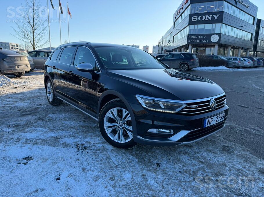 Uzņēmums pārdod VW Passat Alltrack 2.0 Tdi 140kW, 4Motion. 

Auto teicamā