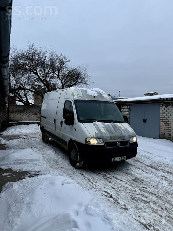 Fiat Tiek pārdots ekonomisks un ietilpīgs Fiat Ducato.