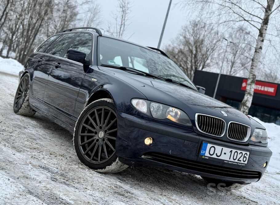 BMW Izcili dzīvs E46 ar oriģinālu 180 tūkst. KM nobrau