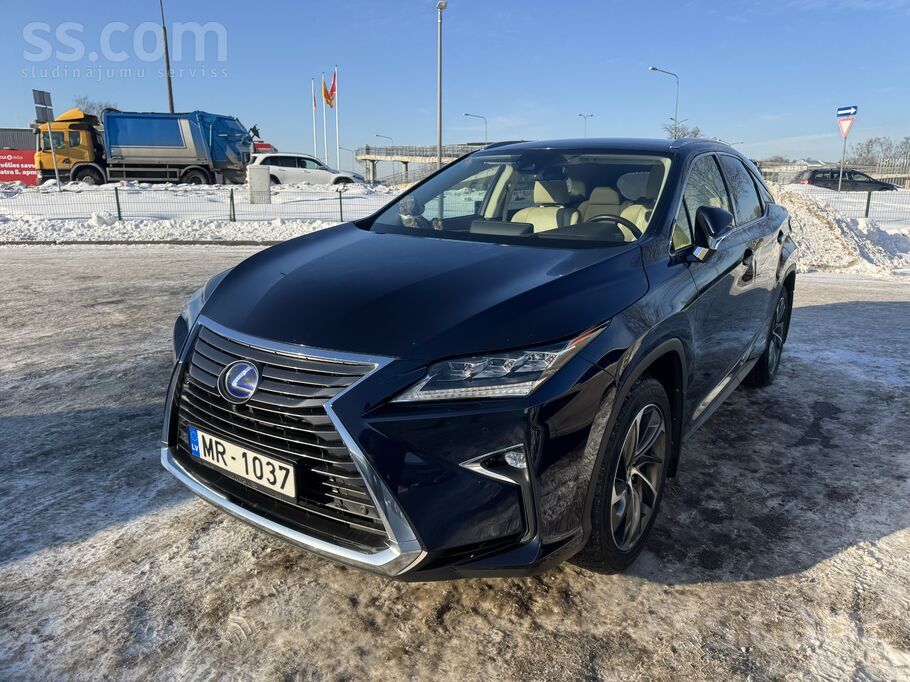 Lexus Rx450H 3.5 Hybrid 230kw/313zs 2017.g komplektācija Luxury Hud + Mark L