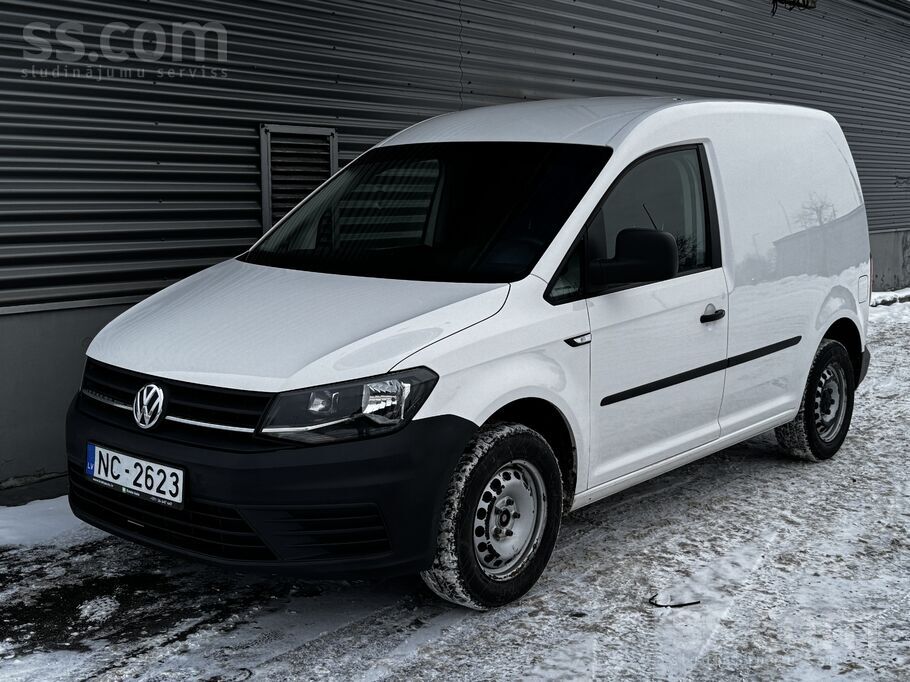 VW Caddy 2.0Tdi, N1, ar mehānisko ātrumkārbu. Automašīna jauna iegādāta Latv