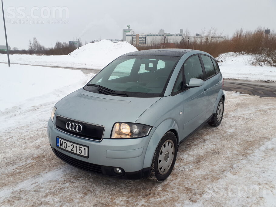 Audi Pardodu Audi A2 , 2001g , 1.4 benzins, 5 atrumu me