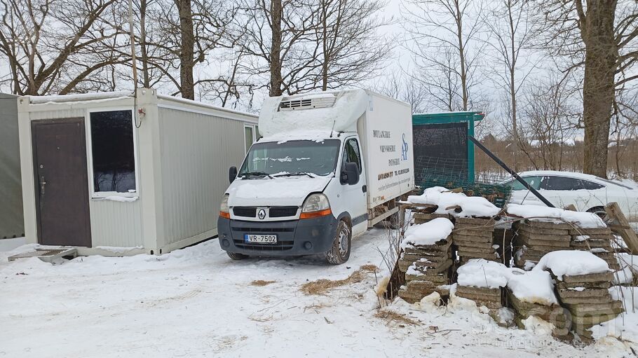 Pārdod Masteru kravas furgonu. Jaunas ziemas riepas. Jāmaina kārbas troses (
