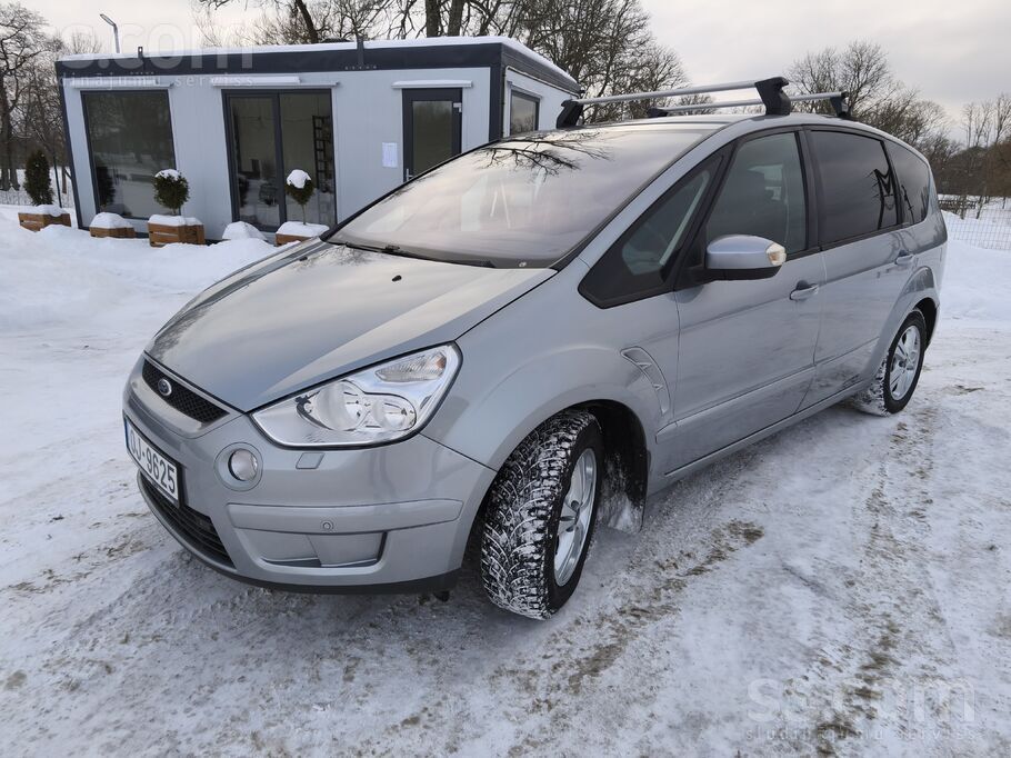 Ford S-Max 7 Sēdvietas. 2.0 Dīzelis ar 103kw. un 140zs.
6 Ātrumu mehānika.