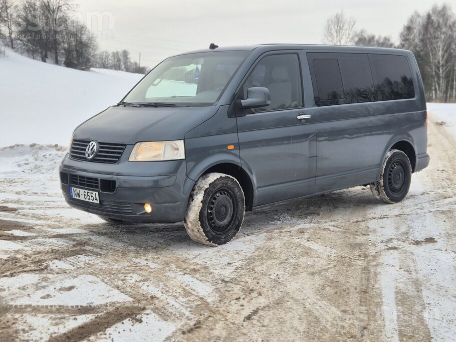 Volkswagen Vw Transporter, 2004.Gada, 2.5D-128Kw. 9.Sēdvietas