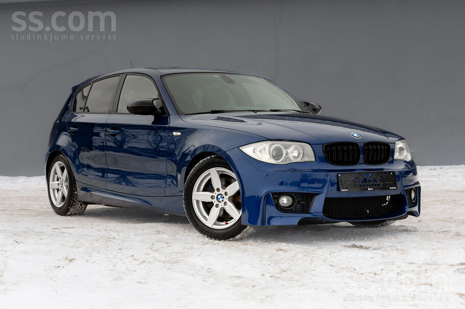 BMW Tikko ievesta Latvijā BMW 120D Le Mans Blau M-Spor