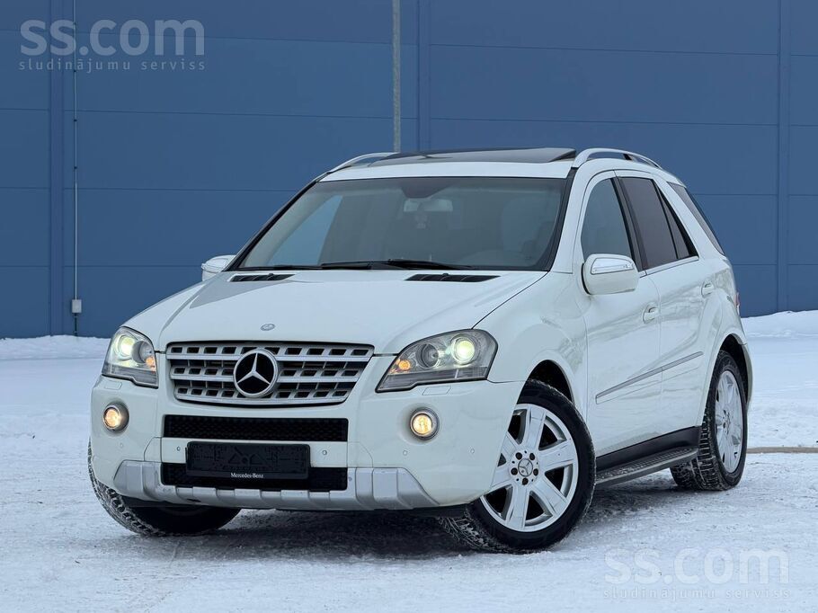 Mercedes-Benz ML 350 3.0d Amg pakete Face lifts Laba komplektacijas. Auto ļo