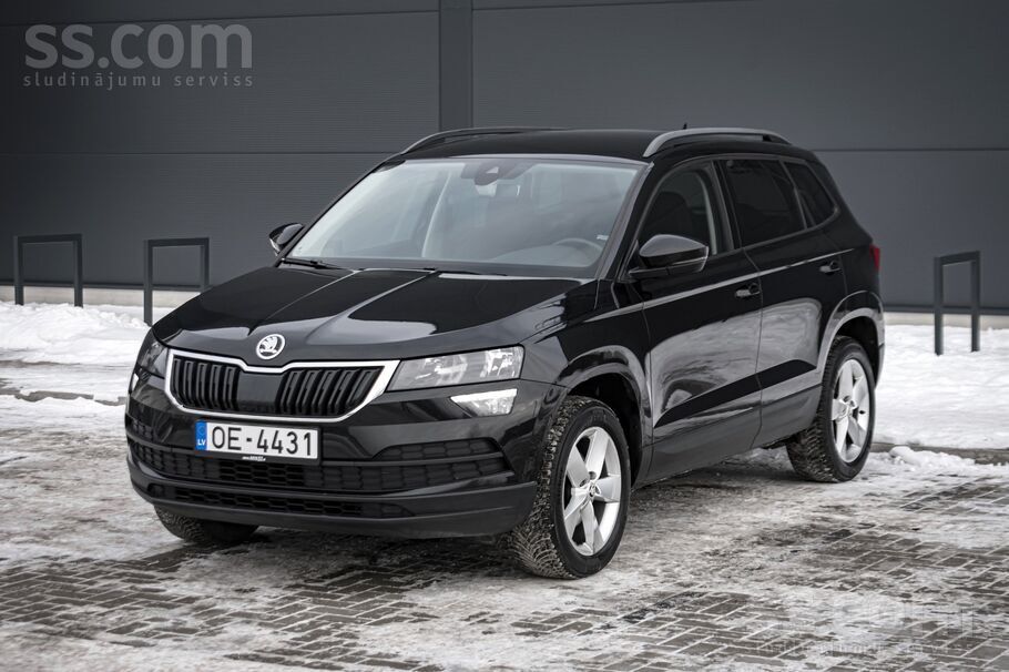 Skoda Karoq 1.6 dīzelis, Automāts.
Auto teicamā tehniskā un vizuālā stāvok