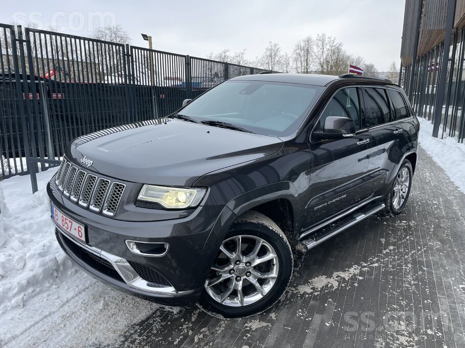 Jeep Grand Cherokee Summit 3.0 Crdi-140 kW-190 zs, Automāts (Pilnākā komplek