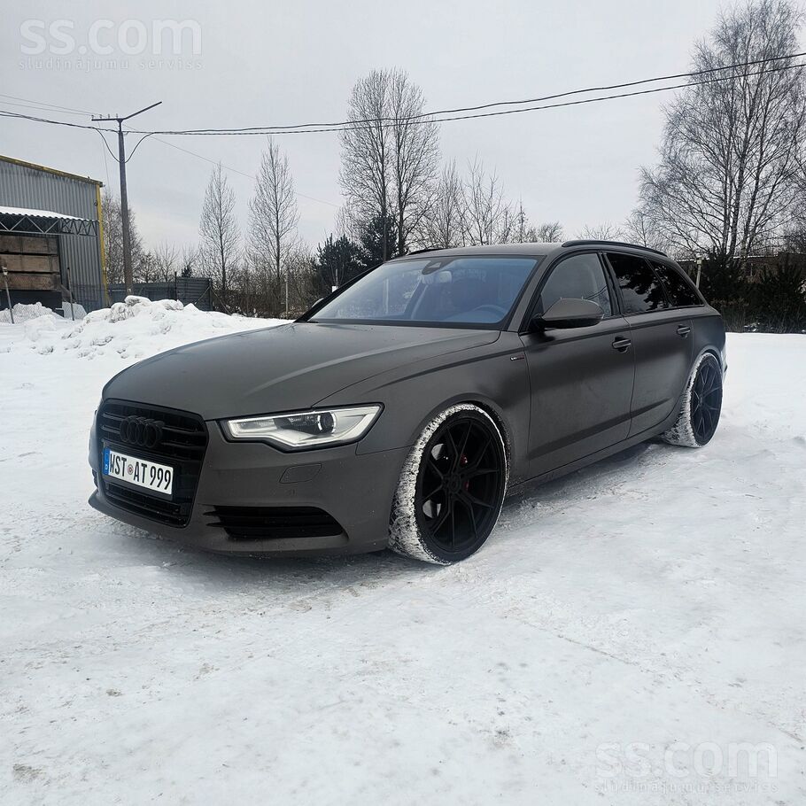 Audi Tikko ievests Latvijā, Jauna T. A. Audi A6 S-Line,