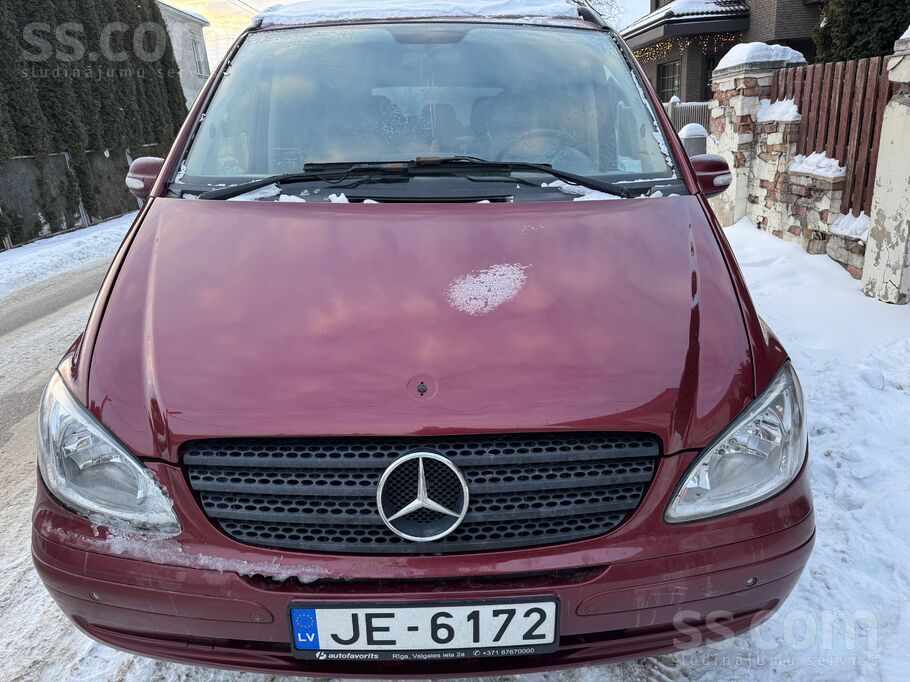 Mercedes Labs brīdis laba lietota auto iegādei- Viano Ambie