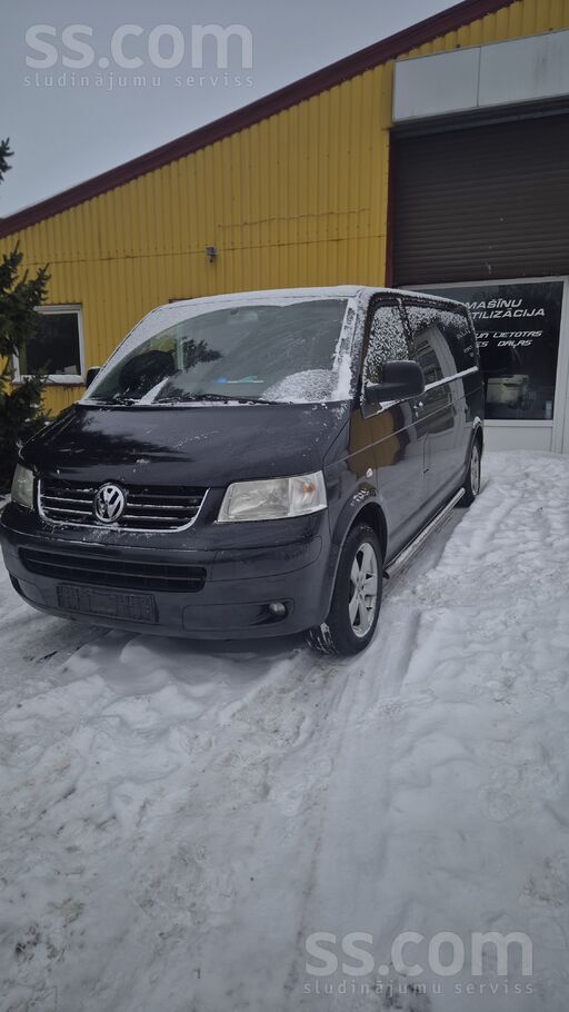 WV T5 2008 gada 2.5tdi tehniski labā stāvoklī, tikai spararats uzgrab, tikko