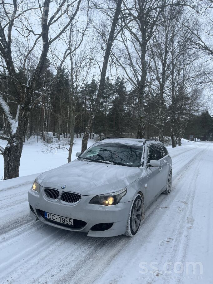 BMW Pārdodu E61. Oriģināli bija ar M57, bet manās rokā