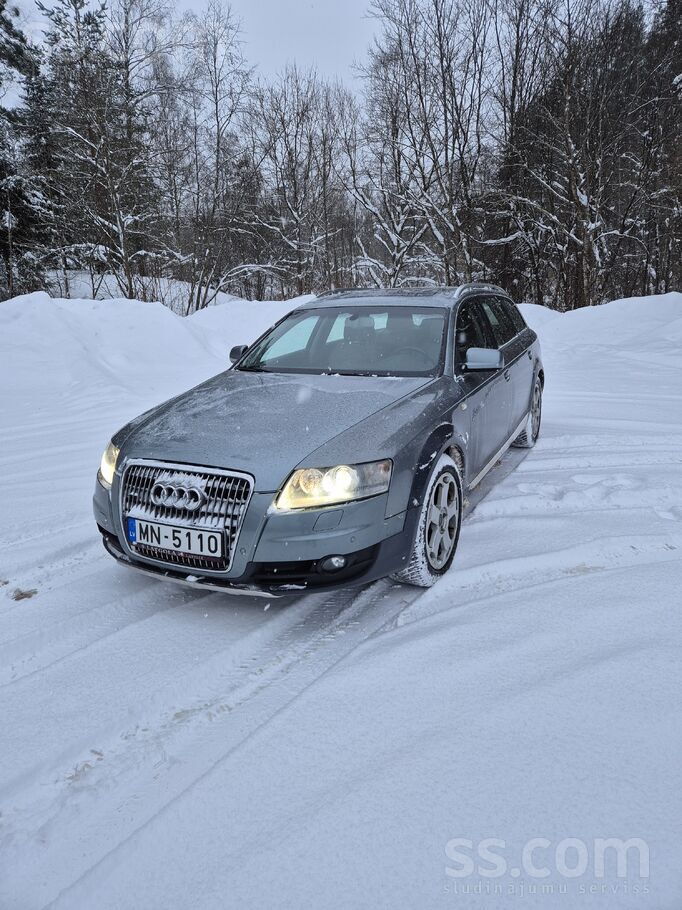 Audi Allroud 3.0 tdi. 171kw. Tehniski viss kārtībā. Jaudīgi brauc. Pneima st