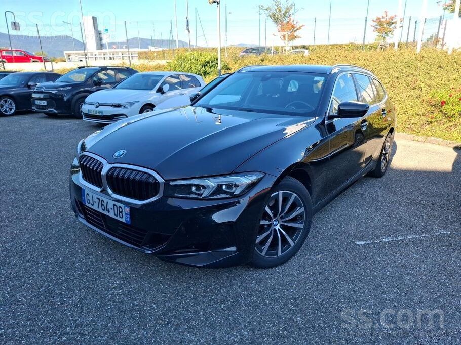 BMW 3. sērija G21 Facelift, 2022. gada. Automobilis iegādāts izsolē, bija no