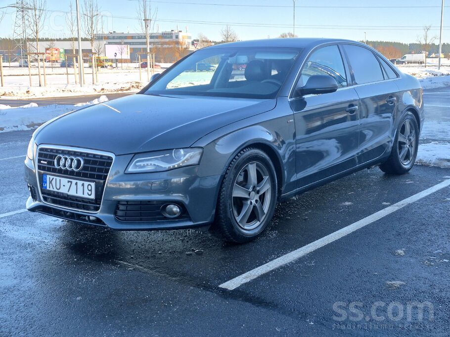 Audi Audi A4 S-Line, Quattro 3.0 Tdi Ideāls ziemai. 