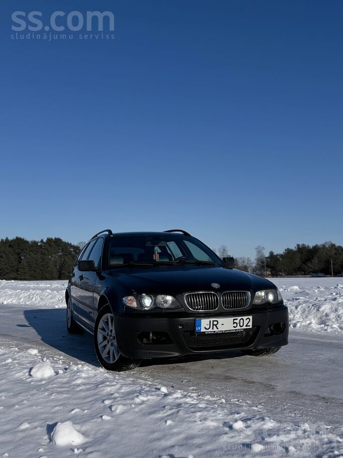 BMW E46 touring bembis 2006, m pakete, m bamperis, mul