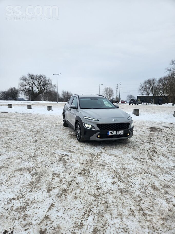 Hyundai Kona 1.6 Benzīns/hibrīds Automāts 2021
Stilīgs pilsētas Suv ar komf