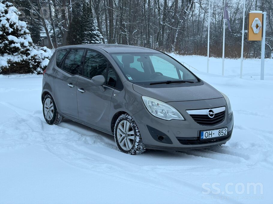 Pārdod Opel Meriva 2011.g 1.7d 81kw. Automašīna labā tehniskā un vizuālā stā