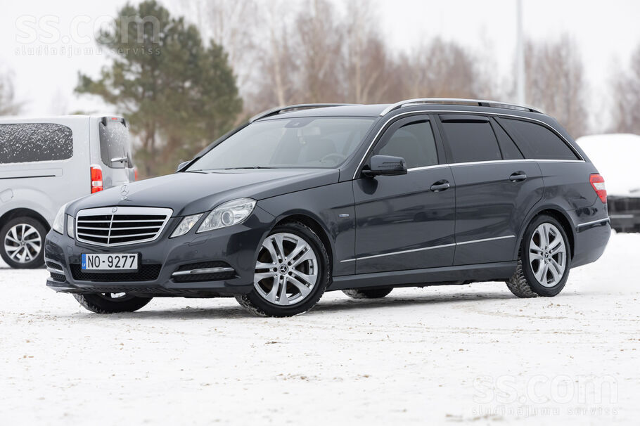 Mercedes Benz E220 2.2l dīzelis. 125kw. Avangard komplektācijā. Auto Latvijā