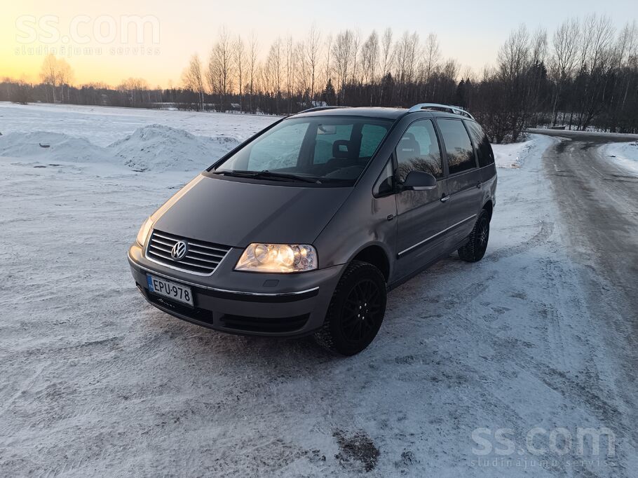 VW Sharan, tikko ievests no Somijas, ir reģistrēts Latvijā, TA līdz septembr